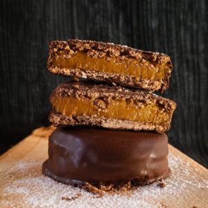 alfajor de caramelo salado